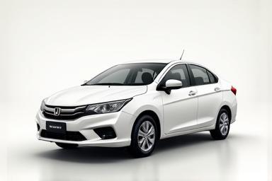 Example of a sedan car available for rent